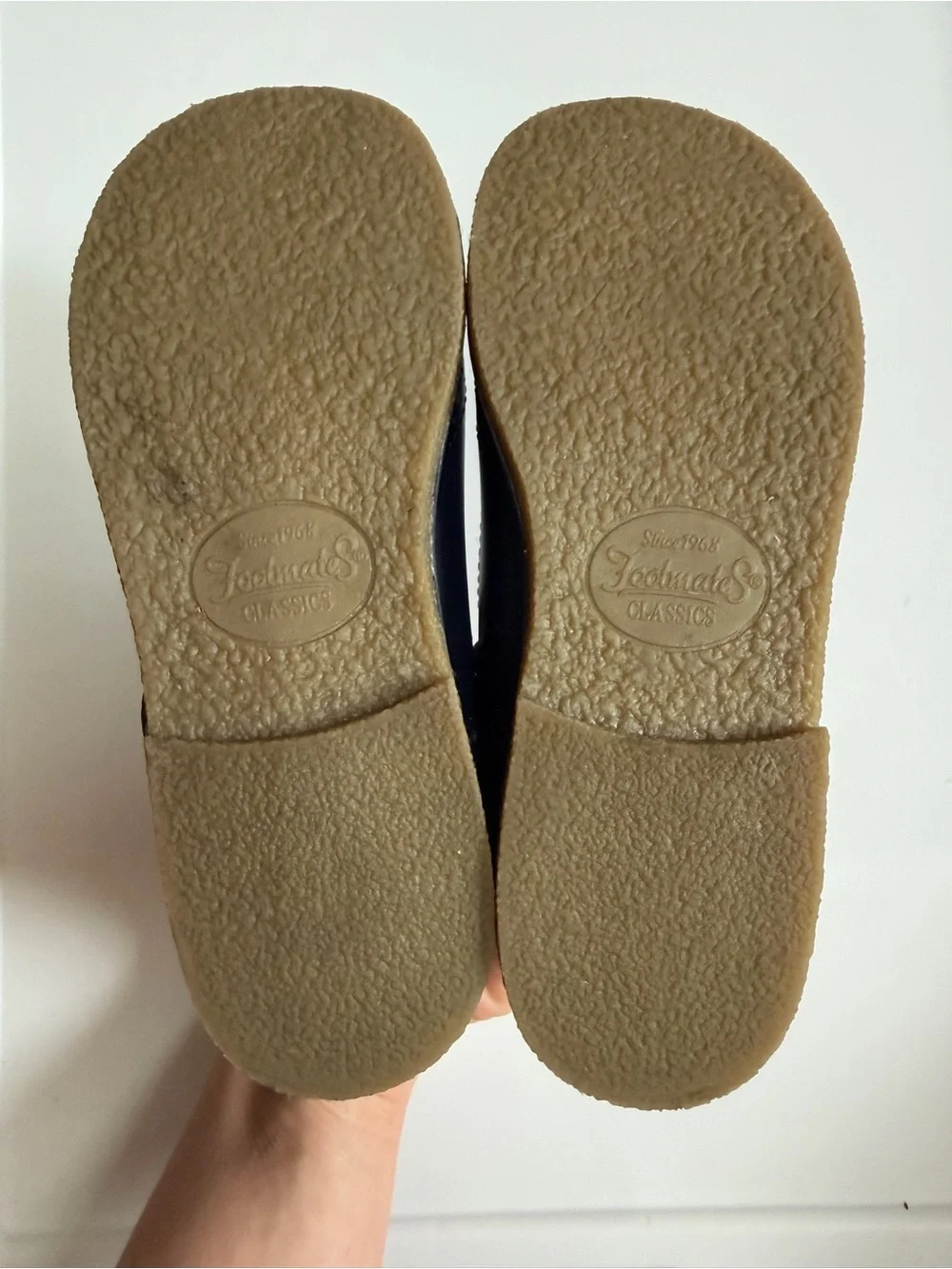 FootMates Navy Girls Mary Jane Dress Shoes